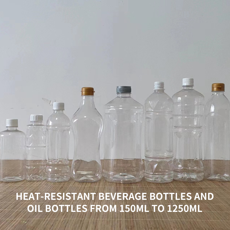 HEAT-RESISTANT BEVERAGE BOTTLES ANDOIL BOTTLES FROM 150ML TO 1250ML